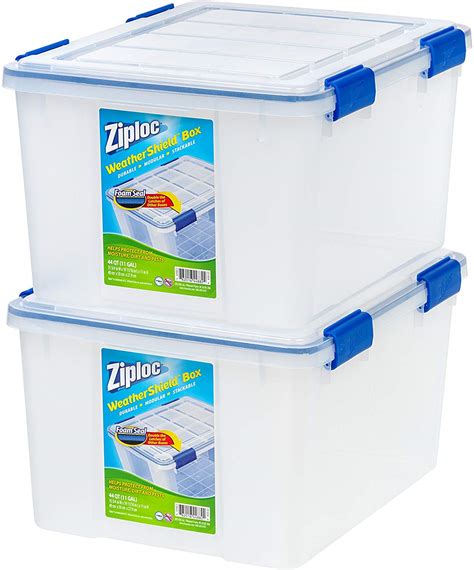 large airtight storage boxes